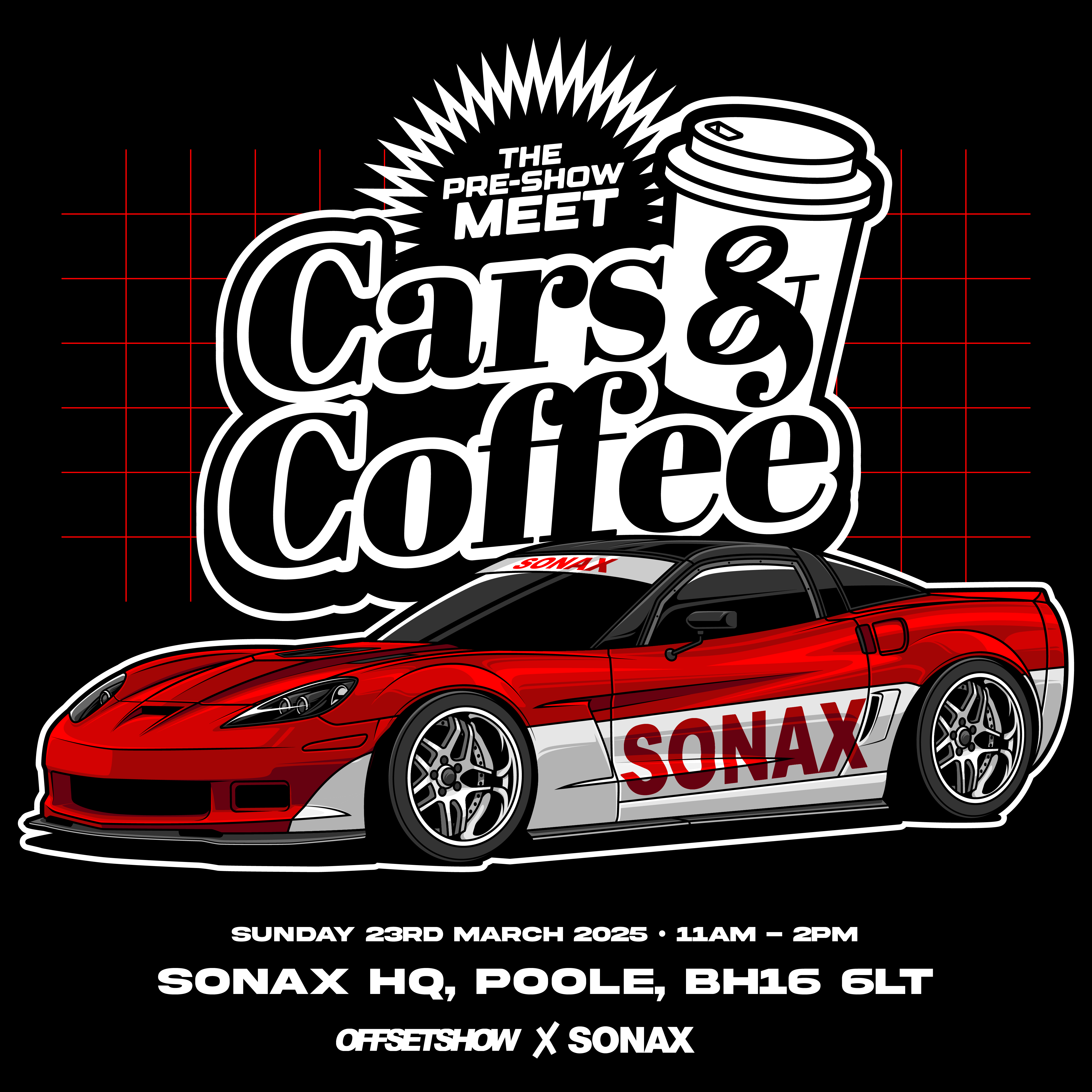 Cars & Coffee - Sonax GB Open Day